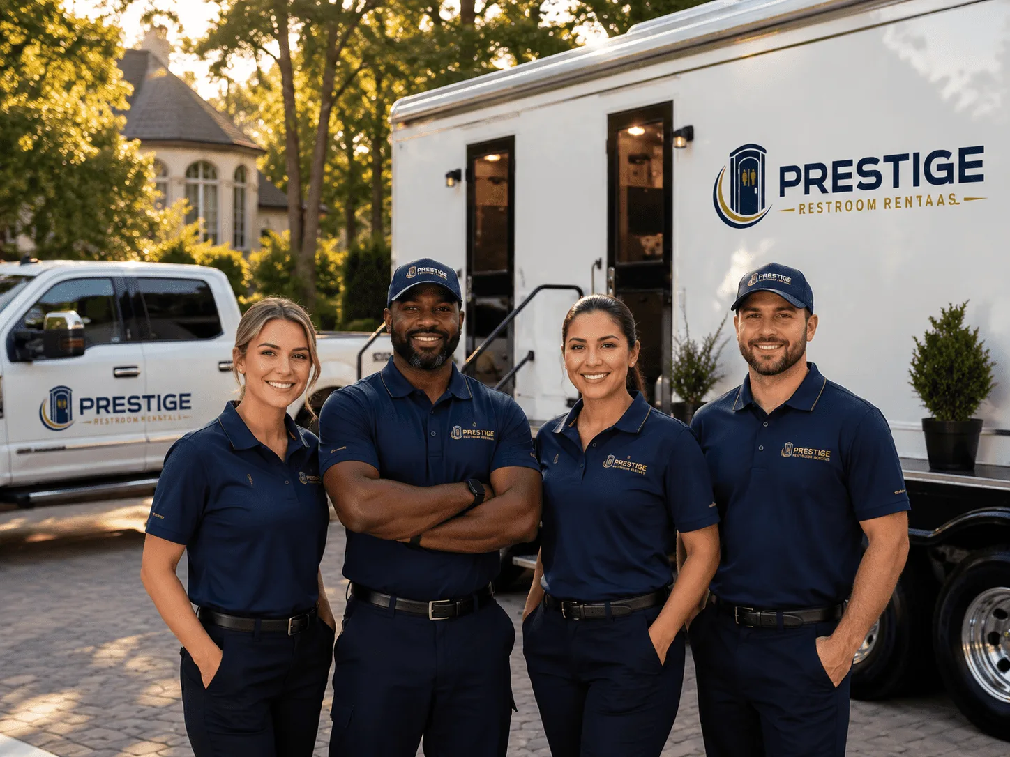 Trusted Luxury Portable Restrooms company in Wildrose, ND